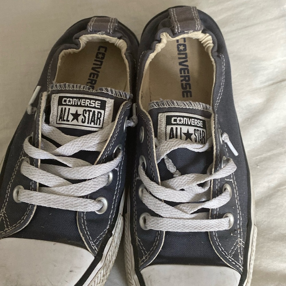 Converse Gray and White Women's Sneakers